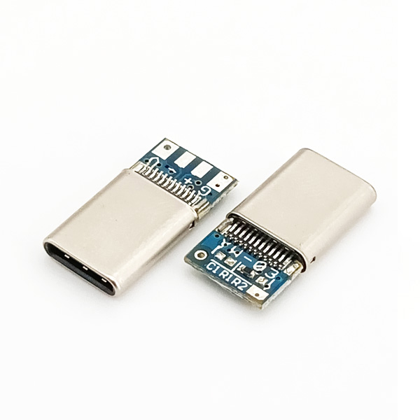 TYPE-C24P公頭；帶56K電阻