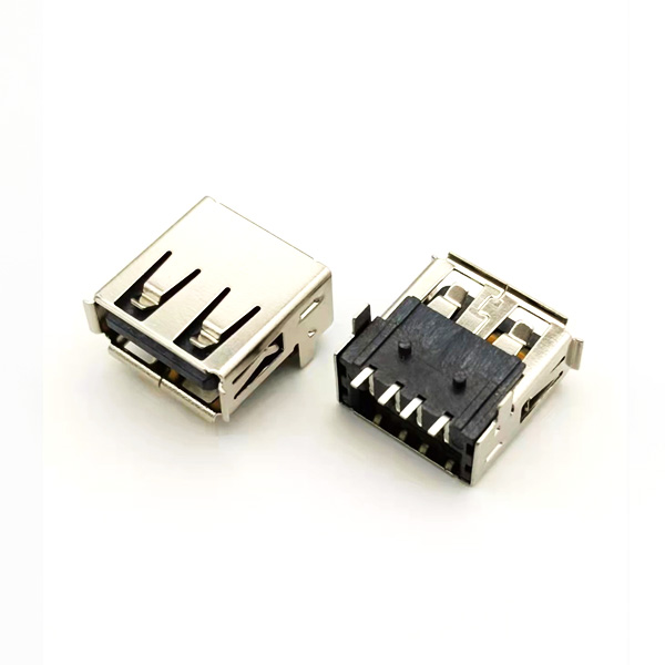 USB2.0卷邊；殼子DIP+端子SMT